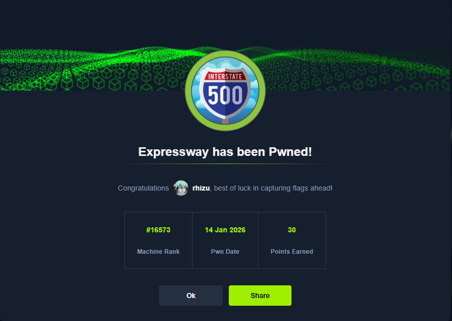 Expressway Pwned